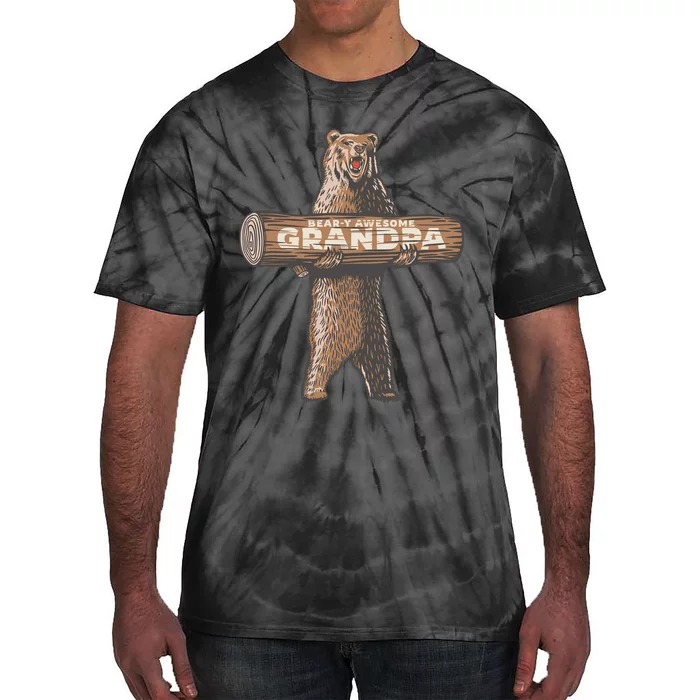 Awesome Grandpa Funny Saying Fun Grandfather Tie-Dye T-Shirt