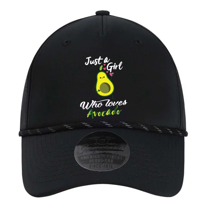 Avocado Gifts For Women Just A Girl Who Loves Avocado Performance The Dyno Cap