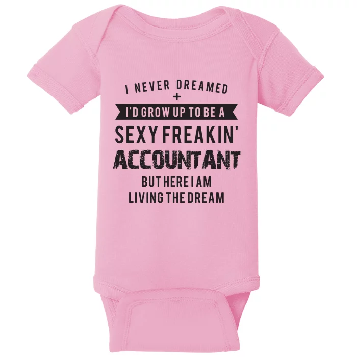 Accountant Graduation Funny For Future Accountant Gift Baby Bodysuit