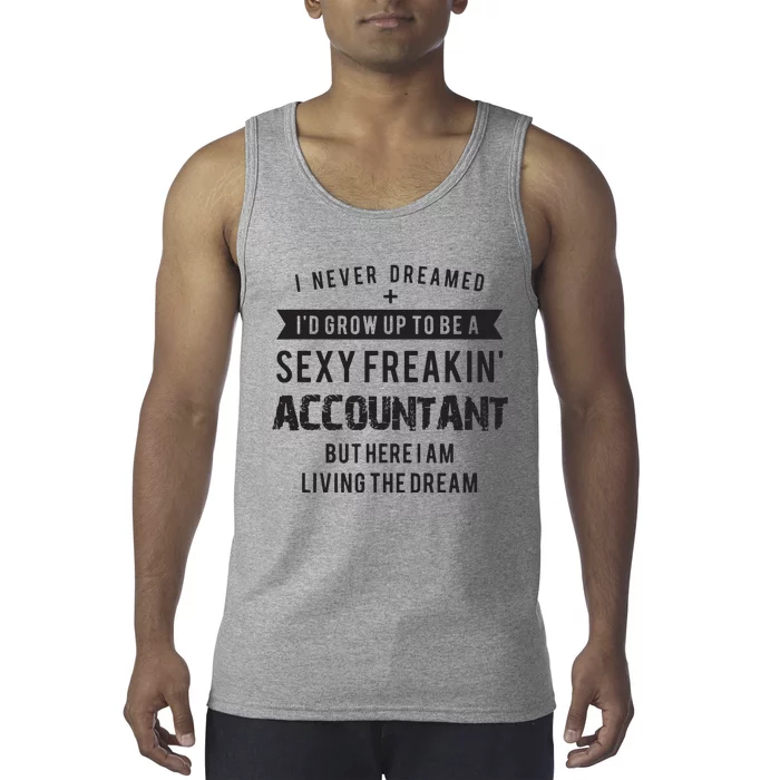 Accountant Graduation Funny For Future Accountant Gift Tank Top