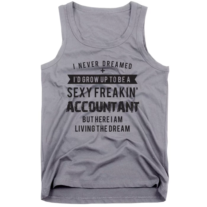 Accountant Graduation Funny For Future Accountant Gift Tank Top