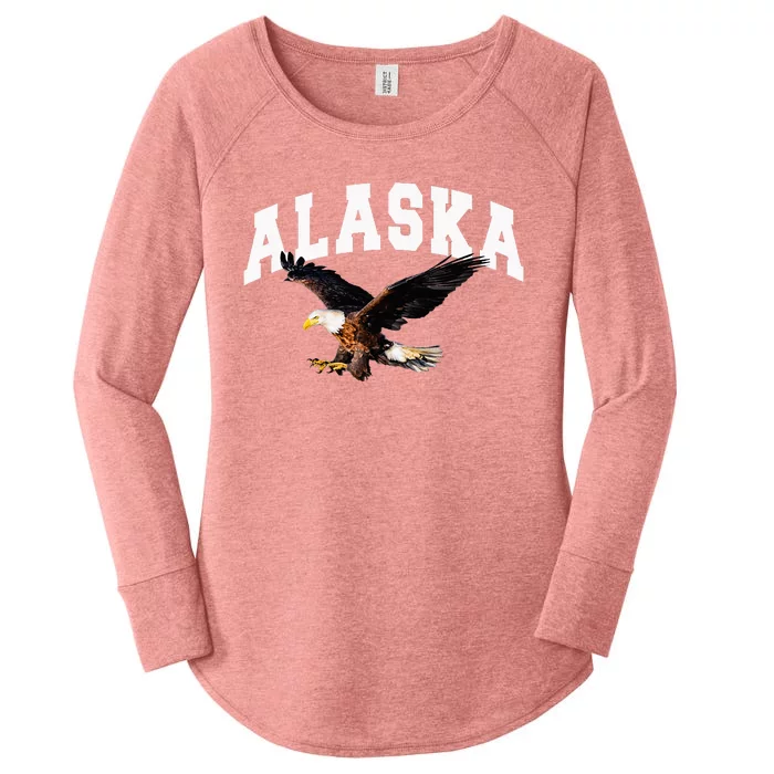 Alaska Gifts For Anchorage Juneau Denali Sitka Women's Perfect Tri Tunic Long Sleeve Shirt