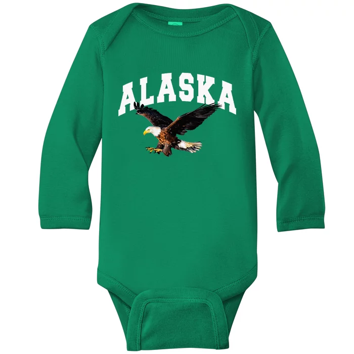 Alaska Gifts For Anchorage Juneau Denali Sitka Baby Long Sleeve Bodysuit