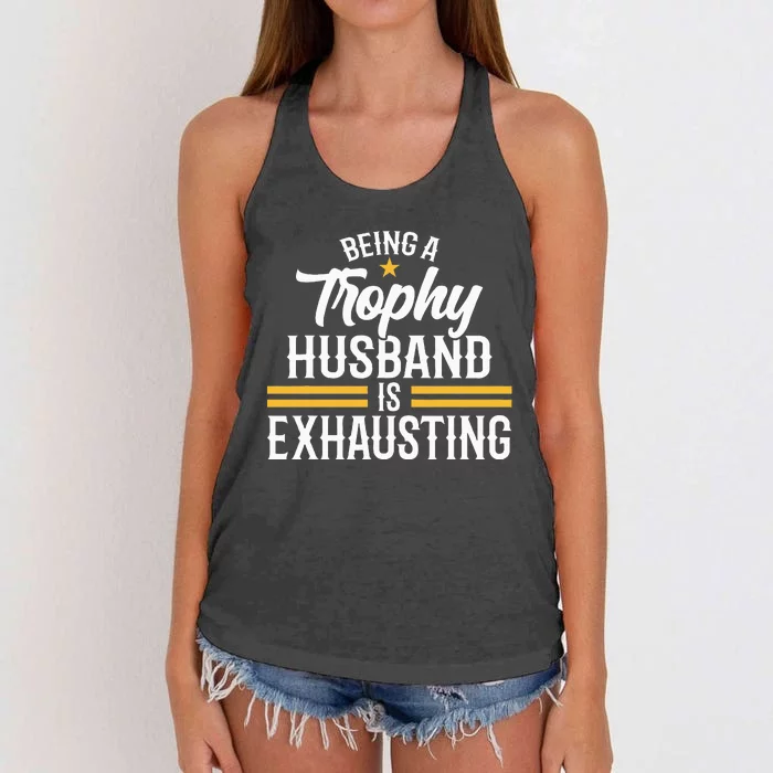 Anniversary Gift for Hubby Wedding Celebration Women's Knotted Racerback Tank