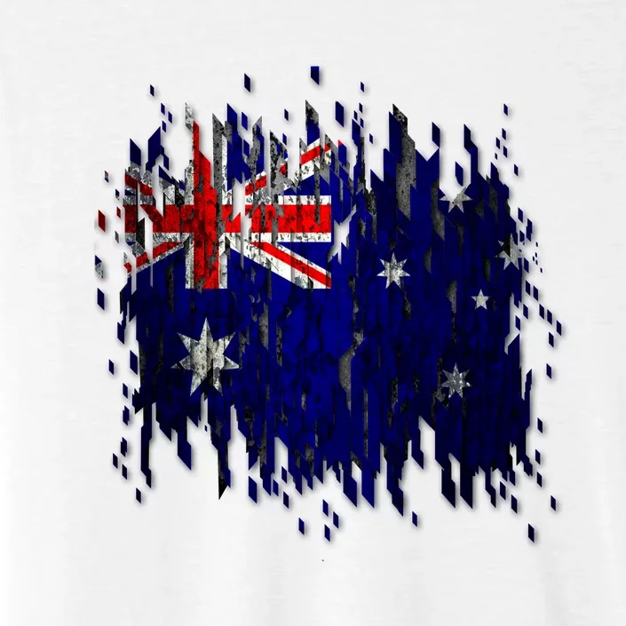 Australia Grunge Flag ChromaSoft Performance T-Shirt