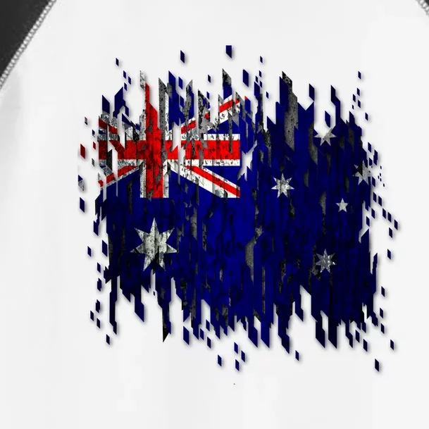 Australia Grunge Flag Toddler Fine Jersey T-Shirt