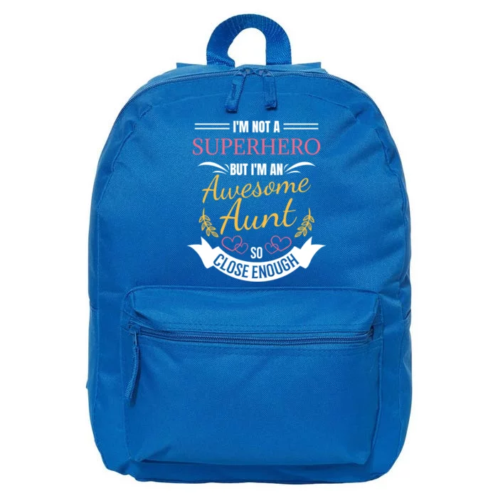 Aunt Gift From Niece Gift 16 in Basic Backpack