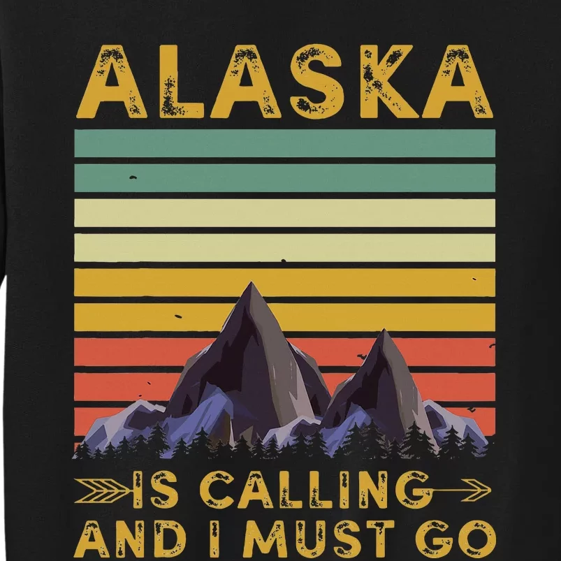 Alaska Gifts For Denali Juneau Alyaska Tall Sweatshirt