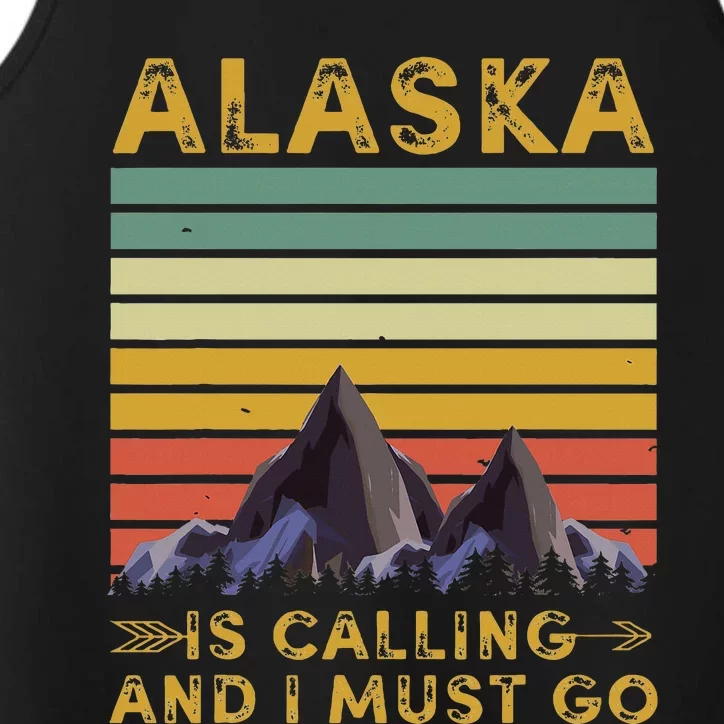 Alaska Gifts For Denali Juneau Alyaska Performance Tank