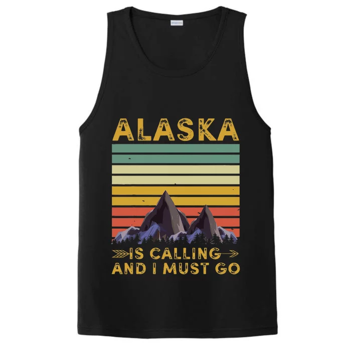 Alaska Gifts For Denali Juneau Alyaska Performance Tank