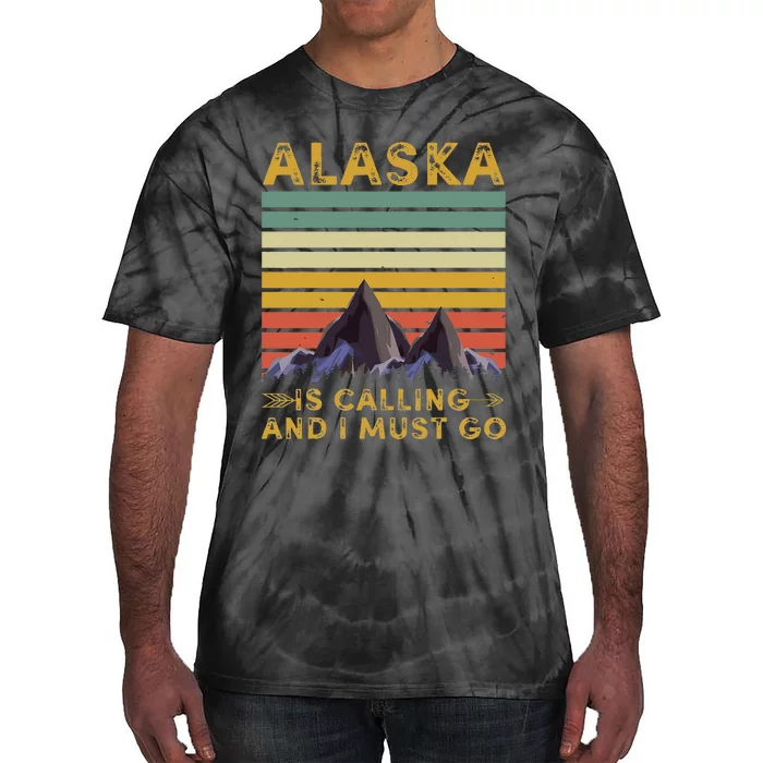 Alaska Gifts For Denali Juneau Alyaska Tie-Dye T-Shirt