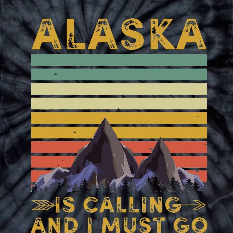 Alaska Gifts For Denali Juneau Alyaska Tie-Dye T-Shirt