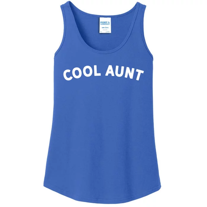 Awesome Gift For The Coolest Aunt Family Cool Aunt Gift Ladies Essential Tank