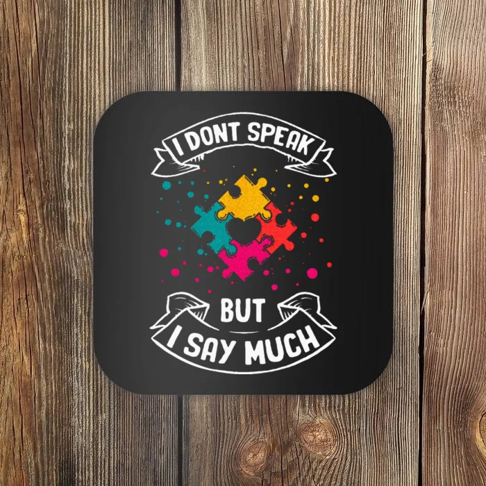 Autism Gifts For Adults Syndrom Autist Asd Autistic Asperger Coaster