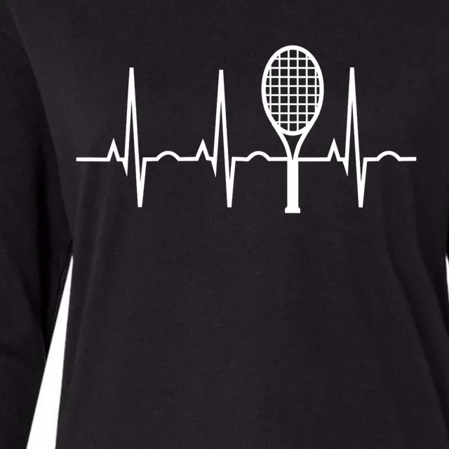 A Gift For Tennis Lovers Womens Cotton Relaxed Long Sleeve T-Shirt