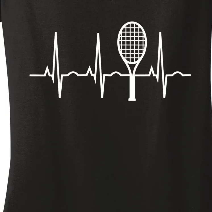 A Gift For Tennis Lovers Women's V-Neck T-Shirt