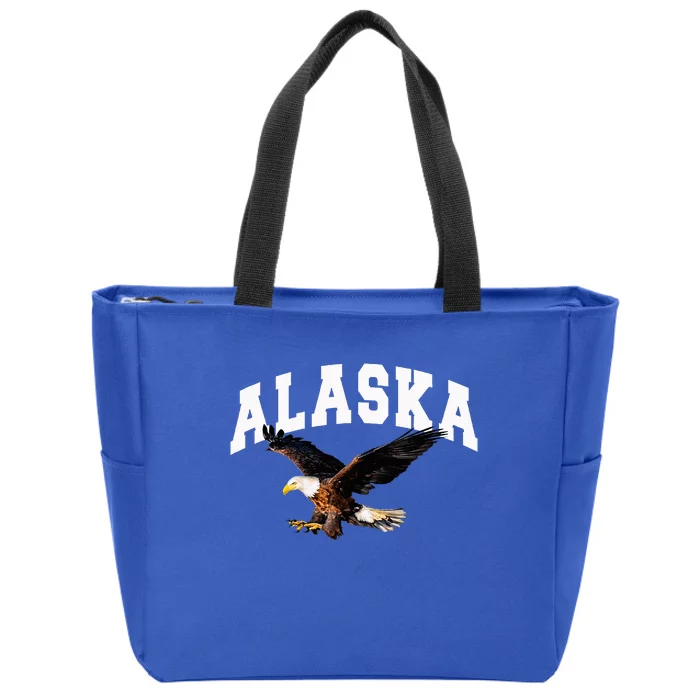 Alaska Gifts For Women Anchorage Juneau Denali Sitka Zip Tote Bag