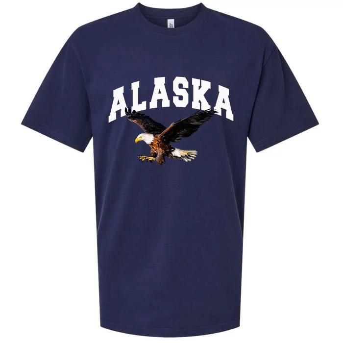 Alaska Gifts For Women Anchorage Juneau Denali Sitka Sueded Cloud Jersey T-Shirt