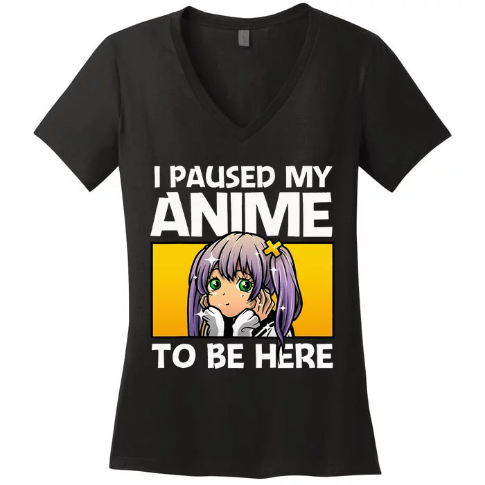 Anime Gift For  Teen Anime Merch Anime Lovers Women's V-Neck T-Shirt