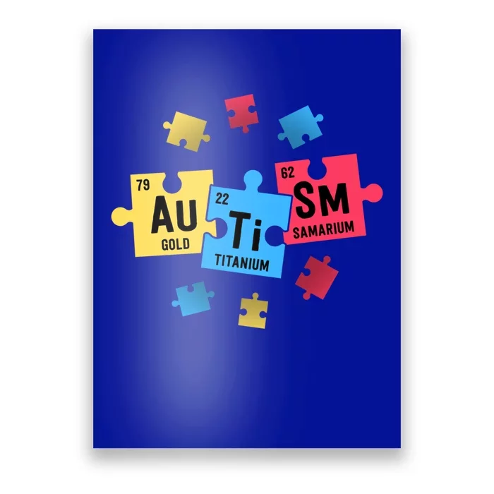 Autism Gift For Teachers Sped Periodic Table Elets Gift Poster