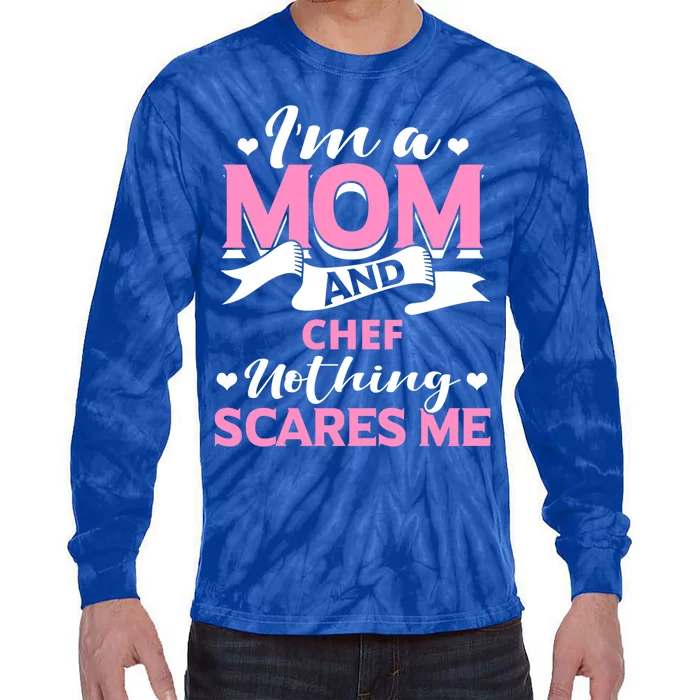 Amazing Gift For Special Chef Mom From Family Gift Tie-Dye Long Sleeve Shirt