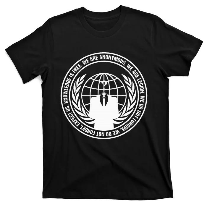 Anonymous Guy Fawkes We Are Anonymous T-Shirt