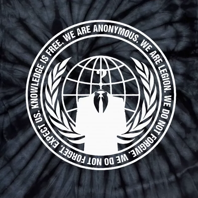 Anonymous Guy Fawkes We Are Anonymous Tie-Dye T-Shirt