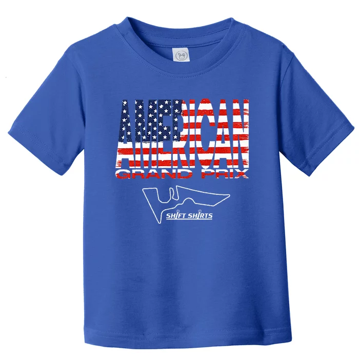 American Gp Flag Us Grand Prix (Cota) Inspired Toddler T-Shirt