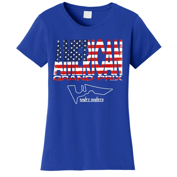 American Gp Flag Us Grand Prix (Cota) Inspired Women's T-Shirt