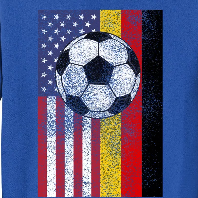 American Gery Flags Soccer Ball Players And Cool Gift Sweatshirt