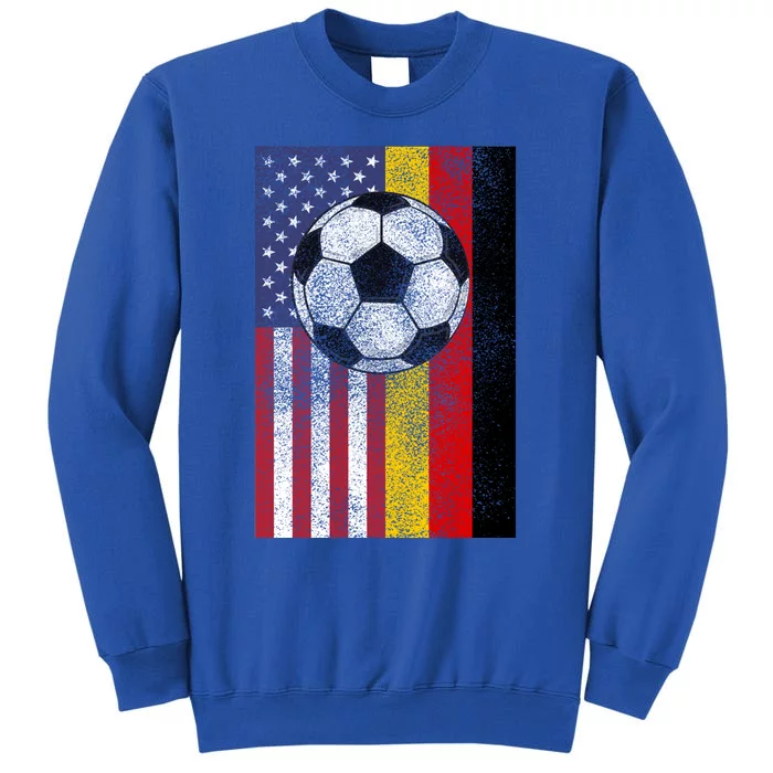 American Gery Flags Soccer Ball Players And Cool Gift Sweatshirt