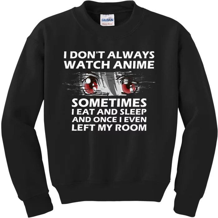 Anime Gift For Teen Women Cute Anime Merch Lovers Kids Sweatshirt