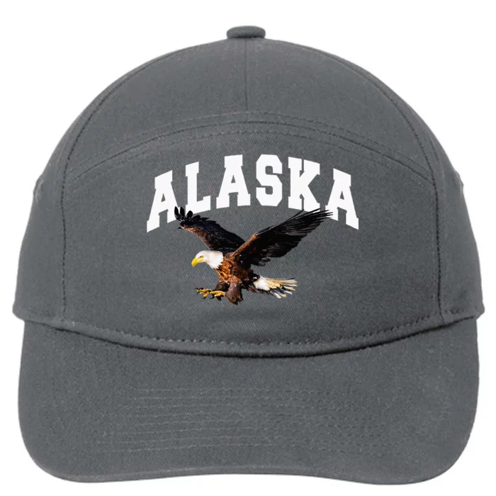 Alaska Gifts For Women Anchorage Juneau 7-Panel Snapback Hat