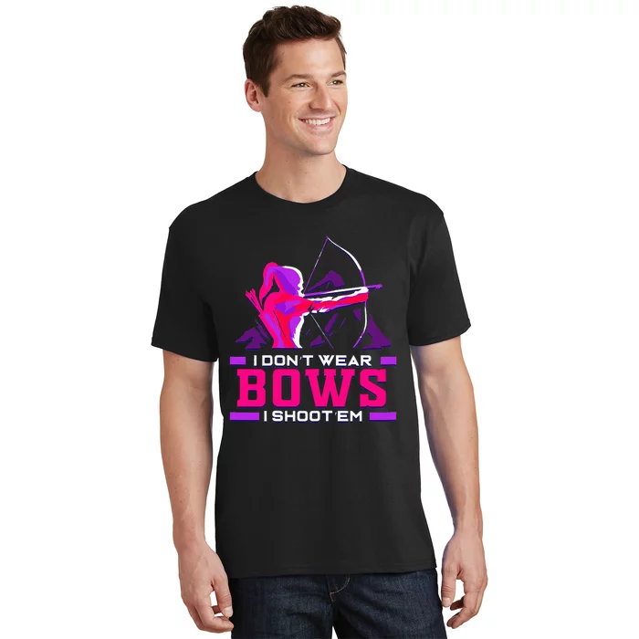 Archery Girl For Woman Archer Bow And Arrow Hunt T-Shirt