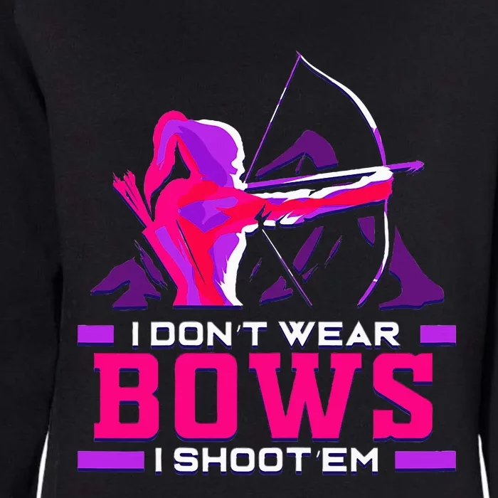 Archery Girl For Woman Archer Bow And Arrow Hunt Womens California Wash Sweatshirt