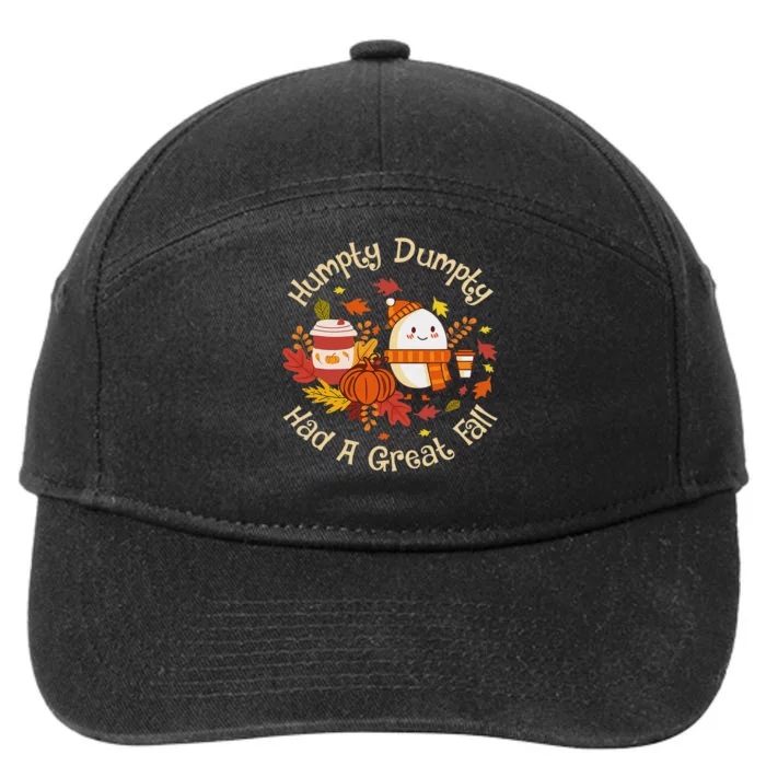 A Great Fall Thanksgiving Autumn Season 7-Panel Snapback Hat