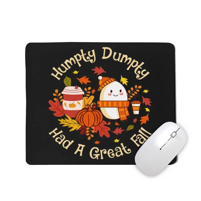 A Great Fall Thanksgiving Autumn Season Mousepad