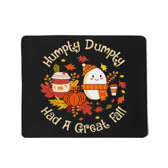 A Great Fall Thanksgiving Autumn Season Mousepad