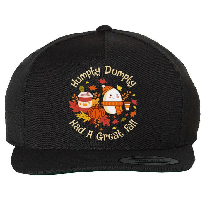 A Great Fall Thanksgiving Autumn Season Wool Snapback Cap