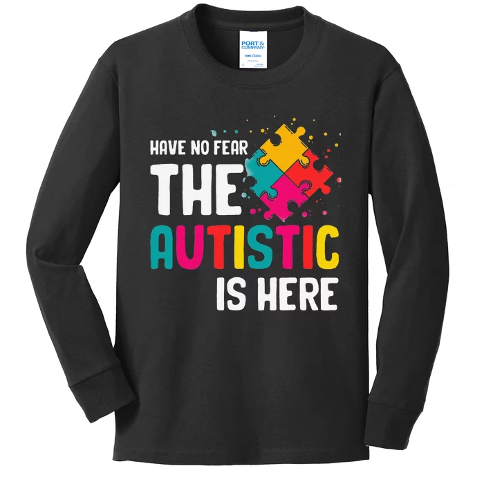 Autism Gifts For Adults Syndrom Autist Asd Autistic Asperger Kids Long Sleeve Shirt