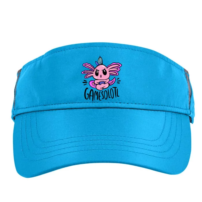 Axolotl Gamesolotl Funny Gamer Video Games Adult Drive Performance Visor