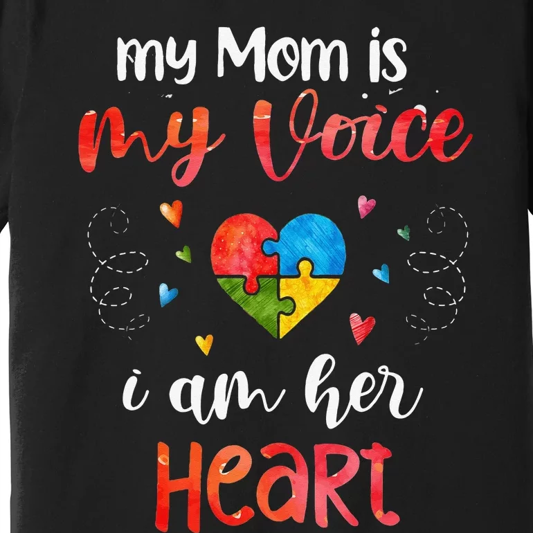 Autism Gifts For Mom Autistic Asperger Syndrom Autist Asd Premium T-Shirt