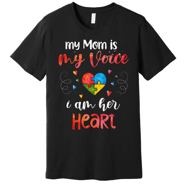 Autism Gifts For Mom Autistic Asperger Syndrom Autist Asd Premium T-Shirt