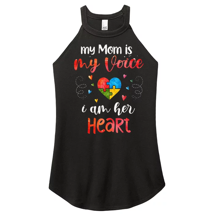 Autism Gifts For Mom Autistic Asperger Syndrom Autist Asd Women’s Perfect Tri Rocker Tank