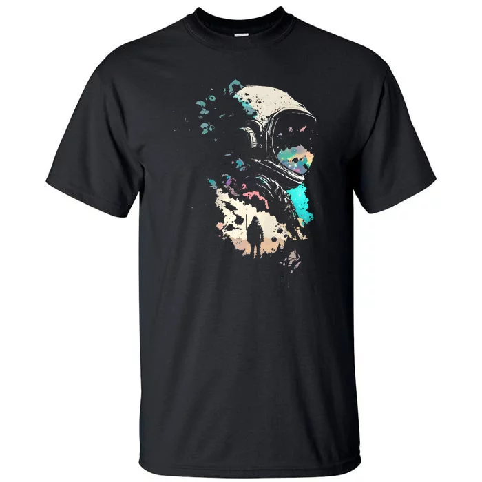 Astronaut Gift For Space Lover Tall T-Shirt