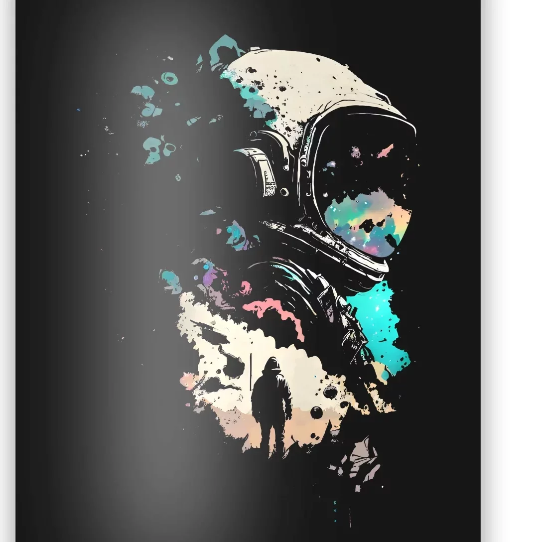 Astronaut Gift For Space Lover Poster