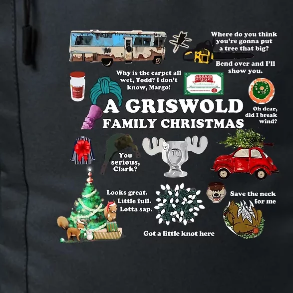 A Griswold Family Christmas Pajamas Holiday Xmas Daily Commute Backpack