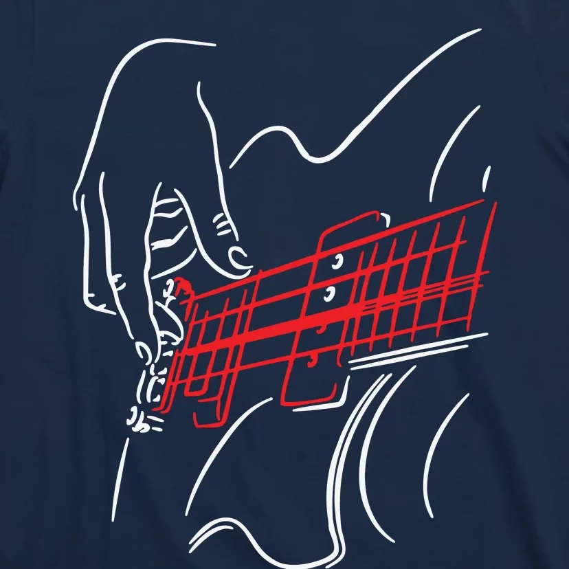 Acoustic Guitar Guitarist Shirts Bass Player Musician Gift T-Shirt