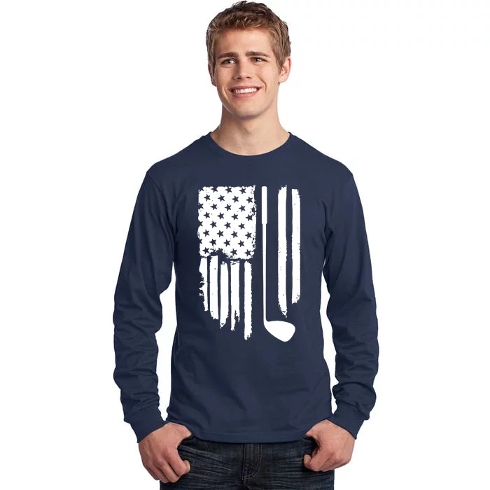 American Golf Game Golf Lover Gift Tall Long Sleeve T-Shirt