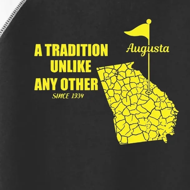 Augusta Georgia Golfing Toddler Fine Jersey T-Shirt